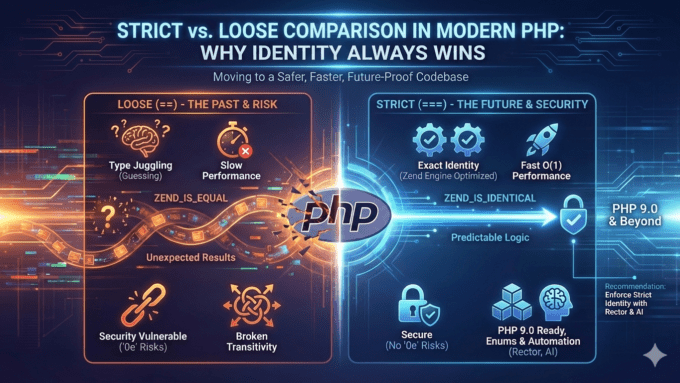 loose vs strict comparison