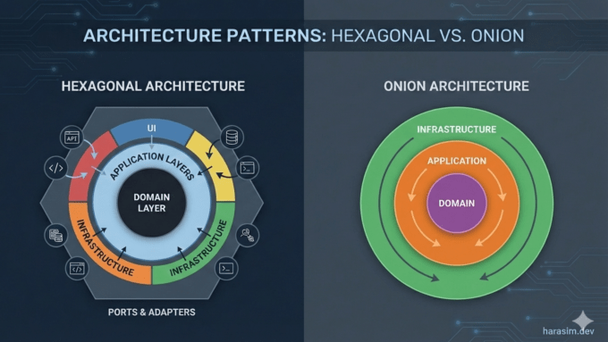 hexagonal vs onion architecture